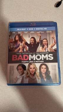 Bad Moms Blu-Ray DVD Digital HD